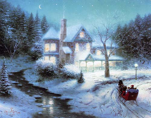 Moonlit Sleigh Ride